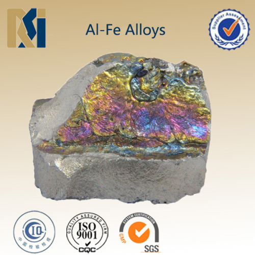 Aluminum iron alloy lump or powder