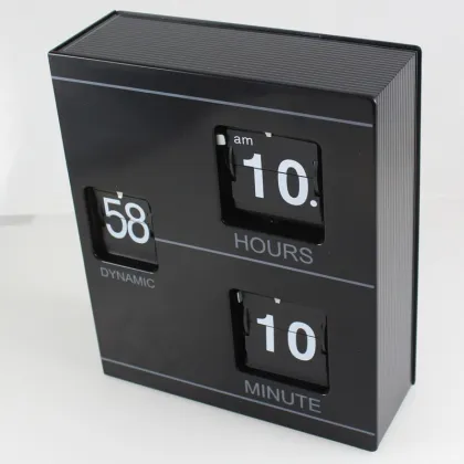 MK time Factory Flip Clock Book Design Clocks Decent Clock Gifts