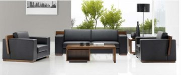 boss room leather sofa classical furniture