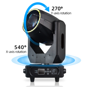 Big Dipper 260W Rainbow Warna Efek Lampu Balok Sharpy untuk Performa Pernikahan Disco Bar