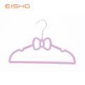 EISHO Pink Butterfly Velvet Flocked Hanger