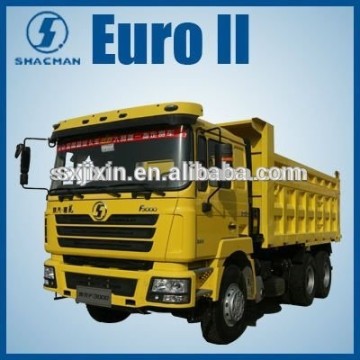 Shacman F3000 dump truck with golden chain supplier Weichai engine Fast Transmission Man Axle