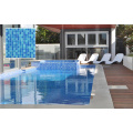 Dot Surface Glass Mosaic Blue Tile Pool Craft