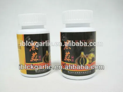 2016 Healthy Product OEM private label Black Garlic Capsule