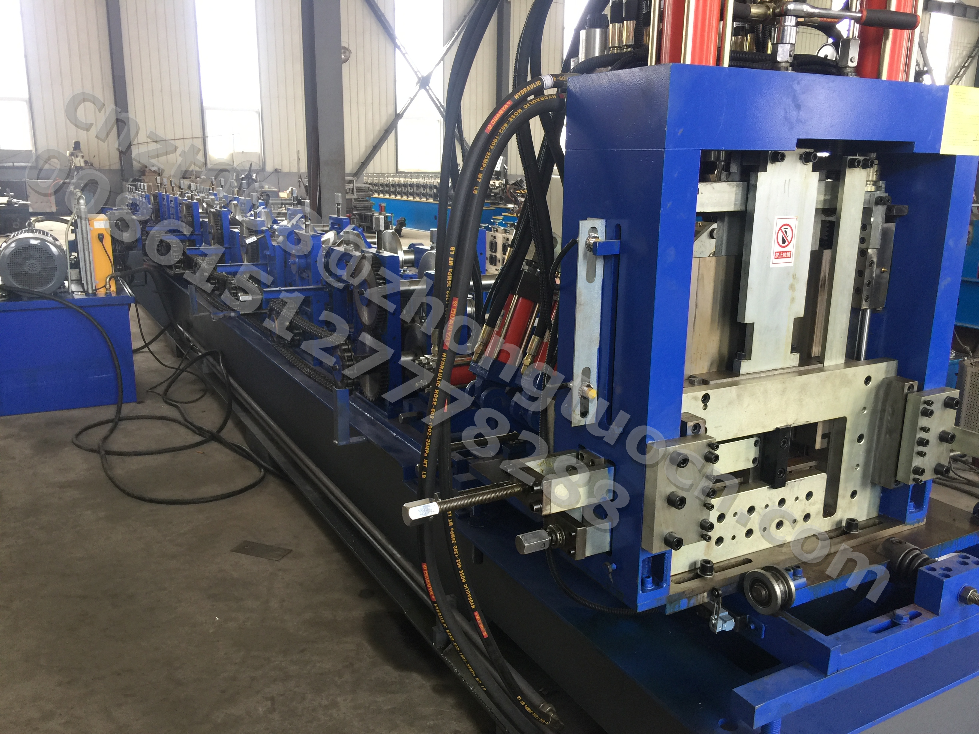 CZ purlin roll forming machine