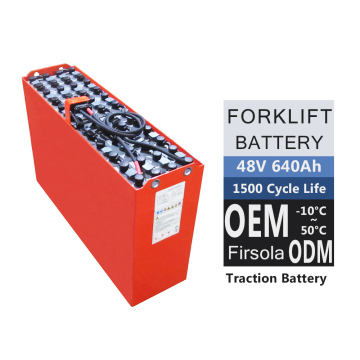 แทนที่แบตเตอรี่กรดตะกั่ว 48V 620AH สำหรับ Raymond BT RRE160 4PZS620
