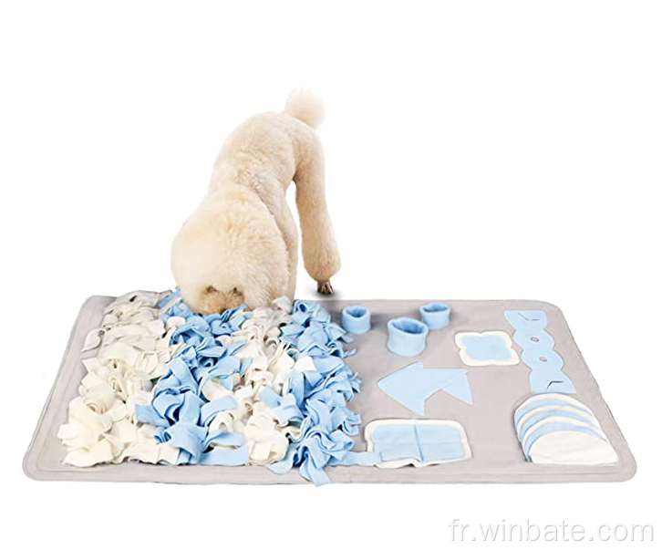 Tampon d'entraînement du tapis d'alimentation pour animaux de compagnie de travail de nez de chien