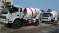 Camion de mélangeur concret de 4-6m³, moteur CUMMINS