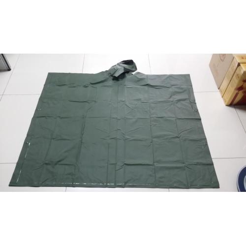 Lekkie poncho przeciwdeszczowe z PVC