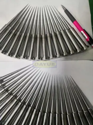 Medical syringe mold parts 1.2344 core pins machining