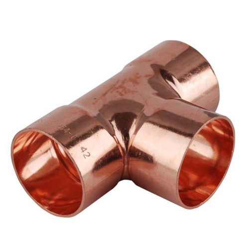 1-1/4" Tee cobre CxCxC suor encanamento encaixe