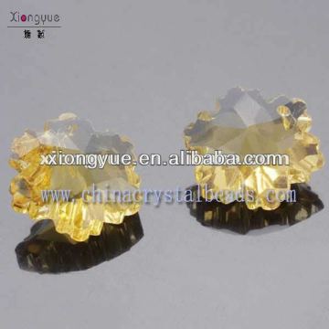 snowflake shape crystal glass beads buying from China