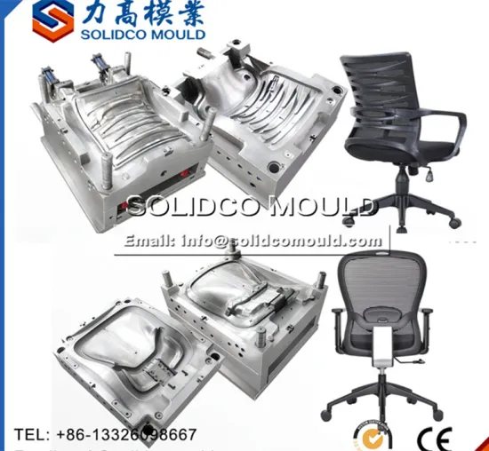 Plastic office chair spare parts swivel-office chair mould