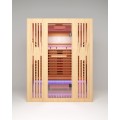 Hemlock canadense Sauna de infravermelho distante três pessoas