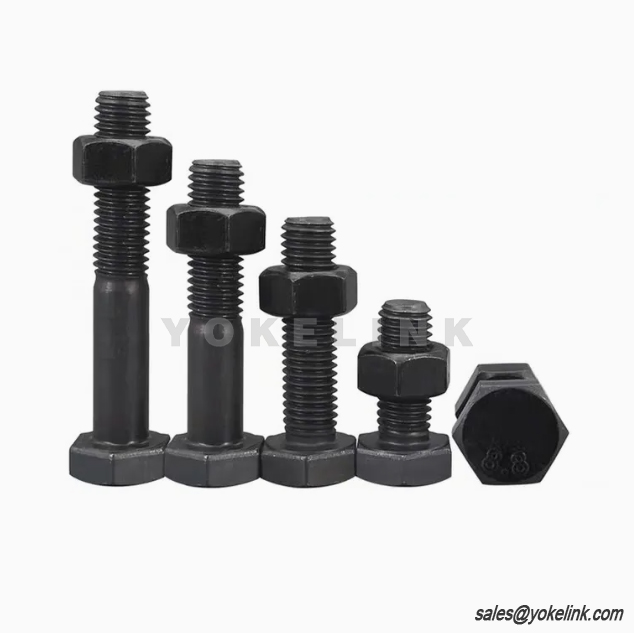 4.8/8.8/10.9/12.9 minőség, kiváló minőségű DIN931 DIN933 csavarok