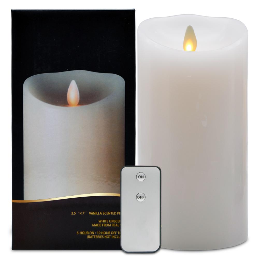 Electric Waterproof Flameless Battery Candles With Timer