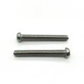 Torx recessed pan head screw with flat tail