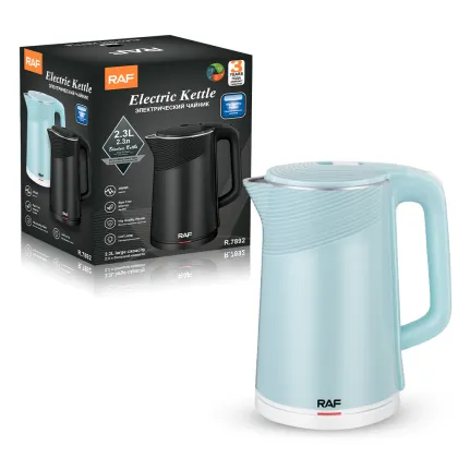 Premium Brand RAF Cross-border Stainless Steel 2.3L Double Kettles