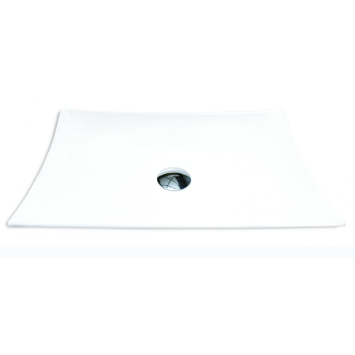 600 * 400 * 120mm Counter Blanc Counter Washings dans la salle de bain