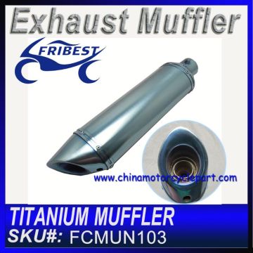 Titanium muffler Dia: 61mm or 51mm FCMUN103