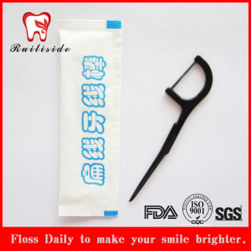 individual packed dental floss pick