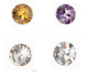 Colorful gem crystal button & fashion glass button & Decorative sofa button