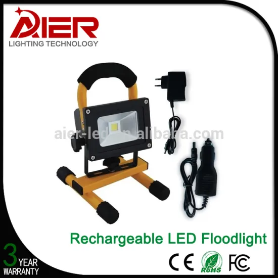 2014 new style rechargeable floodlight portable led flood light