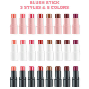 Vegan Private Label Natural Pink Cream Blush Stick