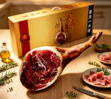 Pork ham, cured meat, whole ham