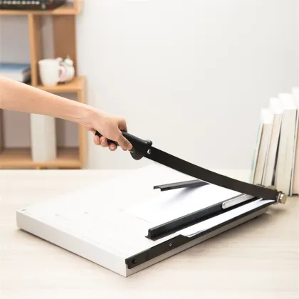 Deli E8012 Durable Multifunctional Paper Cutting Machine - Office Supplies