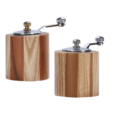 wooden salt & pepper mills