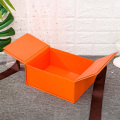 Perfume Packaging Orange Paper Gift Box Empty