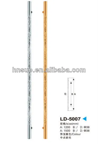 Captn C-LD5007 best sale stainless steel 201 glass door handle