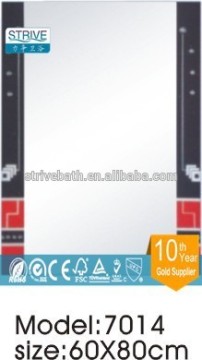 Bathroom mirror,4mm slvier mirror ,wall bathroom mirror