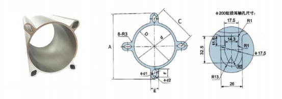 pneumatic air cylinder tube