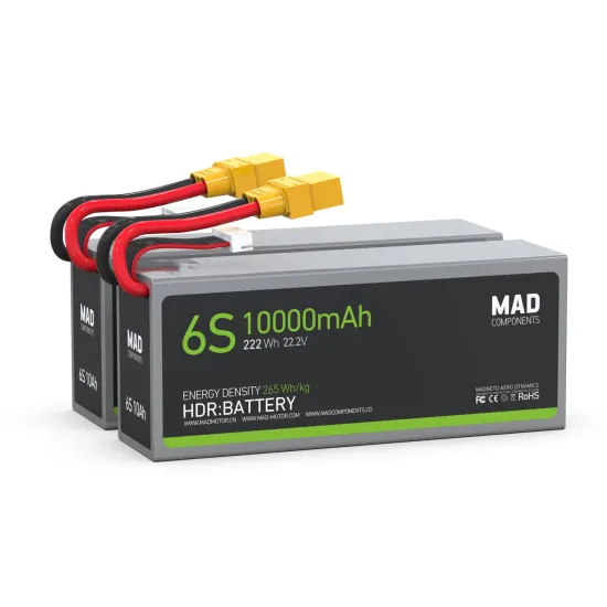 High-Power MAD 6S 10Ah Lithium Battery for Drones: Lightweight and Solid State Solution
