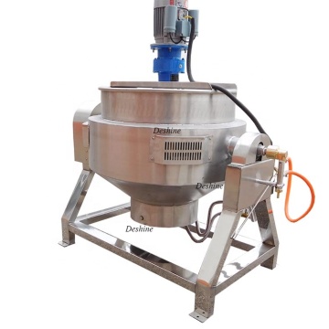 Stainless Steel Gas Heating Electric Oil Mini Steam Jacketed Kettle - 100L to 500L Capacity