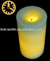 LED Flameless Wax Candle With Timer Function