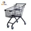 New Shopping Trolley Hot sale New European 80L Metal Shopping Trolley Manufactory