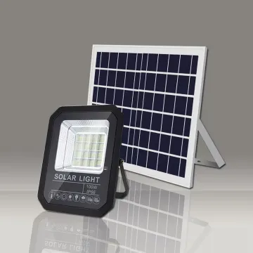 Waterproof Solar Reflector Outdoor LED Projector Flood Light with Remote Control