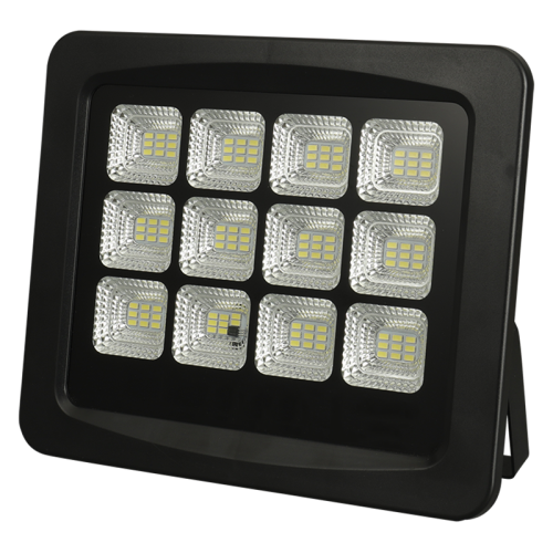 solar flood light with switch