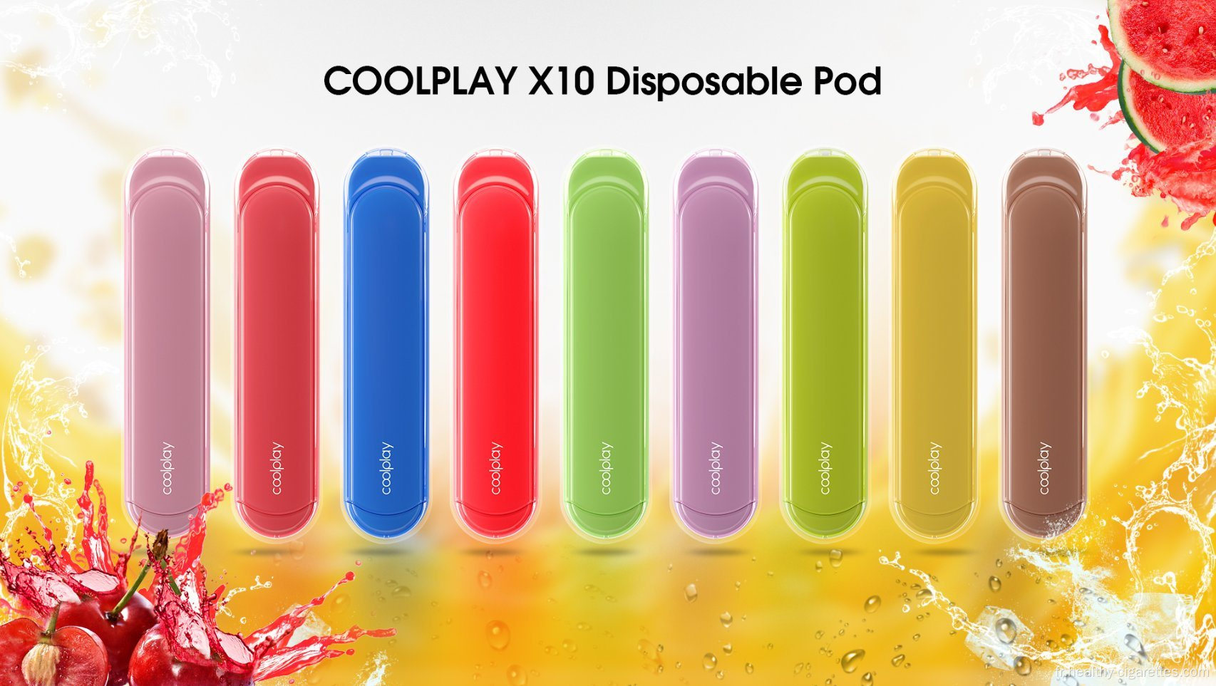 Nouvelle arrivée Rechargeable Coolplay X10 500 Puff Bar