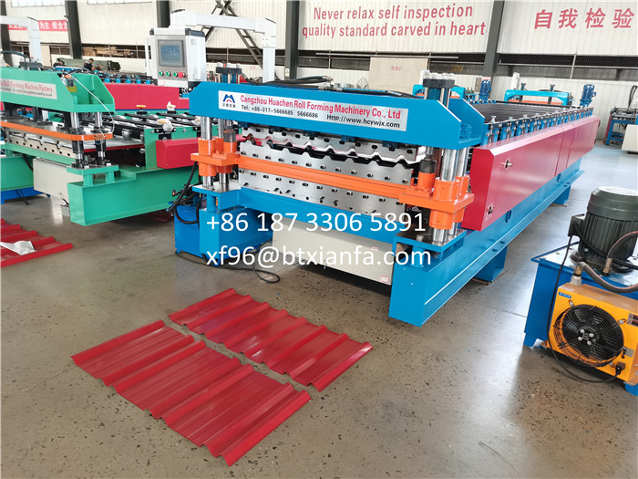 Rib Twin Rib Metal Roof Machine คุณภาพสูง Rib Twin Rib Metal Roof ...