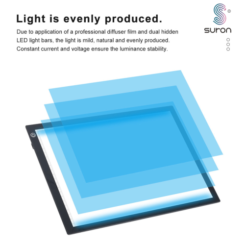 Caja de luz portátil de Suron para dibujar animación