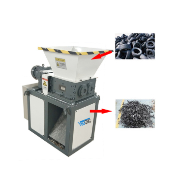 Rubber Double Shaft Fabric Bicycle Shredder Blades Machine