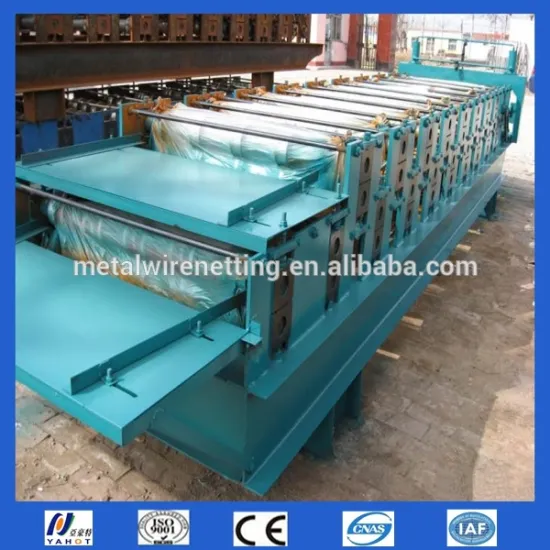 china manufaturer building materials corrugated metal roof tile roll former