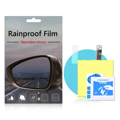 Universal Anti-Rain Motorcycle Helmet Visor Film - Anti-Fog and Rainproof