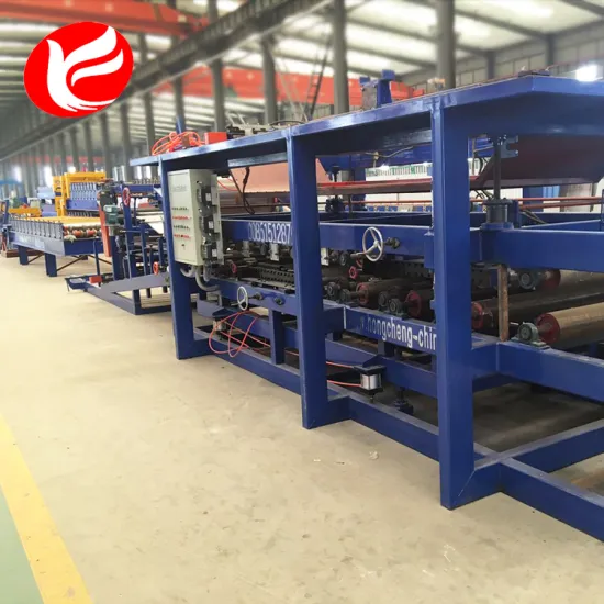 EPS roofing sandwich panel automatic production line