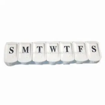 Pill Reminders Case with Customized Advertising Designs, for Promotional Purposes or Retailer