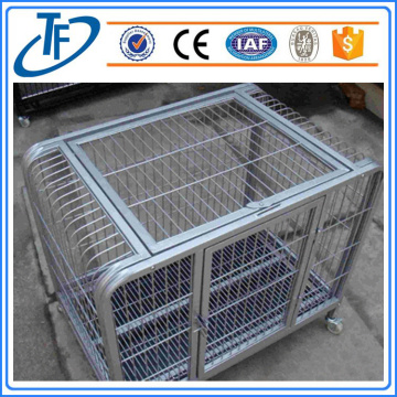 Stainless steel dog cage